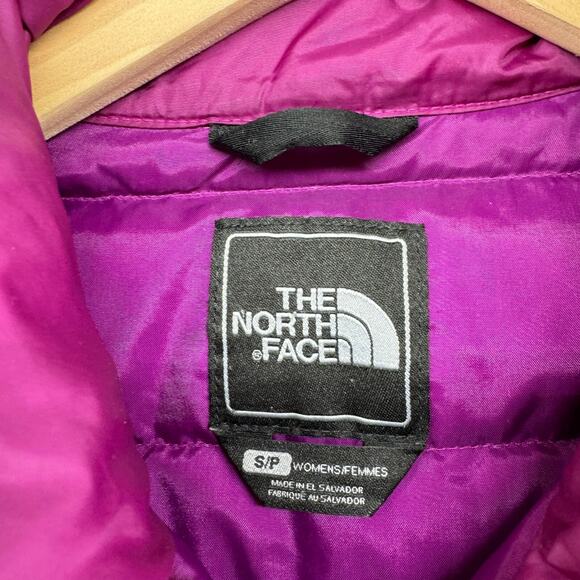THE NORTH FACE Jacket Womens S 550 Goose Down Denali Fleece Full Zip Winter Pink - Picture 10 of 15